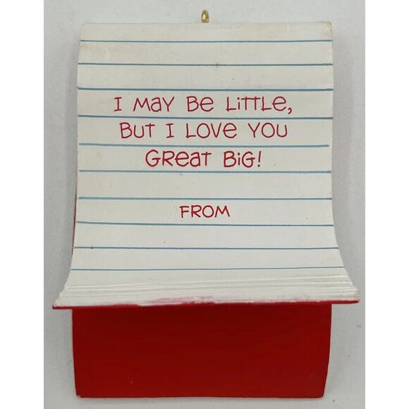 1993 Hallmark To My Grandma Photo Holder Ornament SKU U108 - Picture 4 of 5